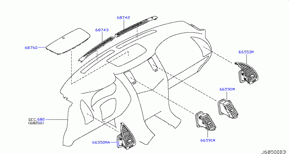 Oem каталог запчастей nissan