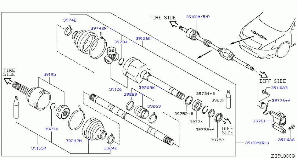 Каталог запчастей nissan skyline