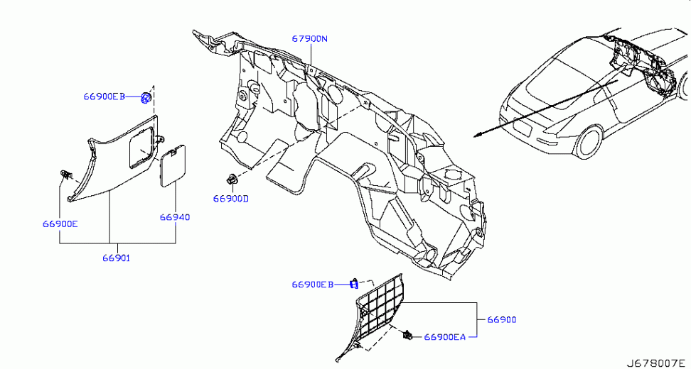 Каталог запчастей nissan skyline