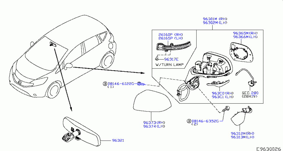 Каталог запчастей nissan skyline