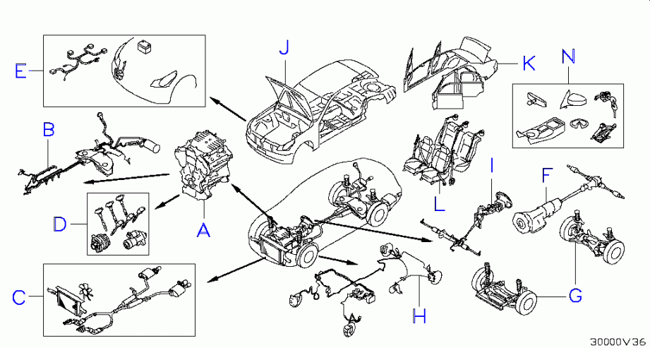 Каталог запчастей nissan skyline