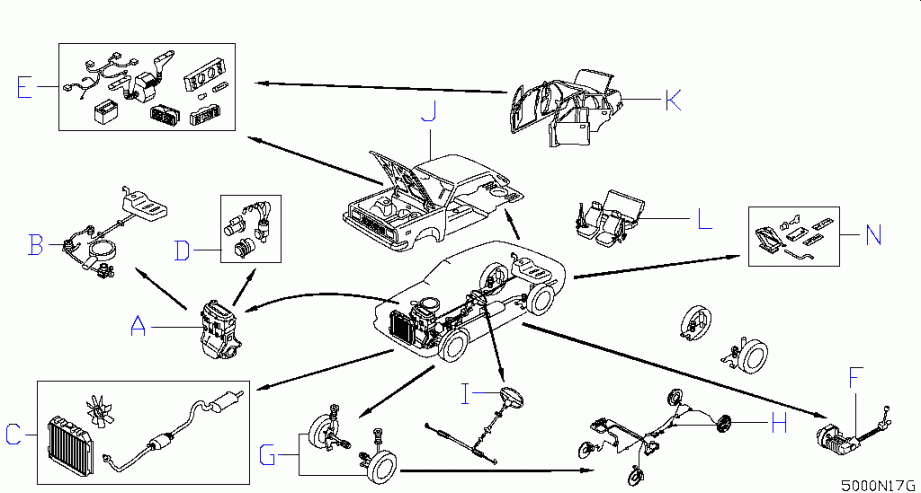 Oem каталог запчастей nissan