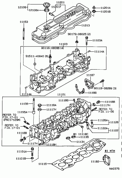 Каталог автозапчастей toyota