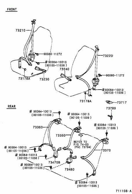 Оригинальный каталог запчастей toyota