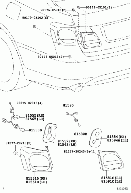 Оригинальный каталог запчастей toyota