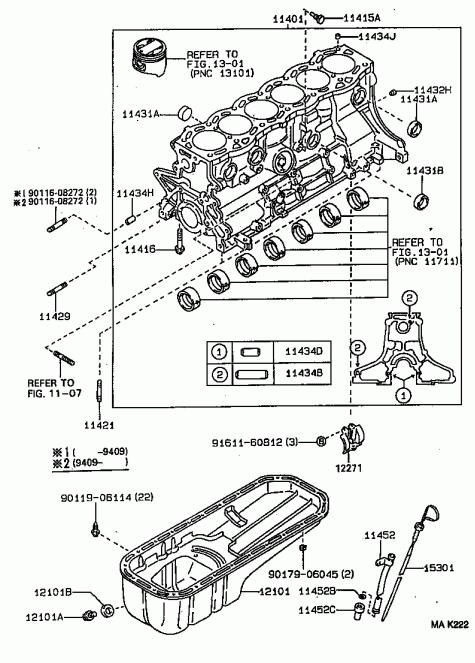 Каталог автозапчастей toyota