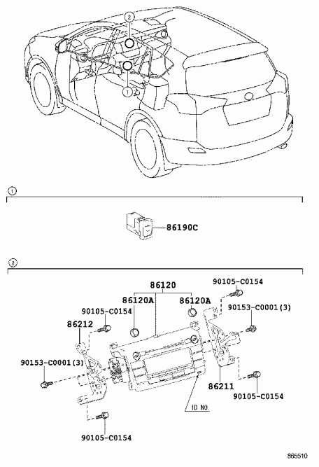 Каталог toyota правый руль