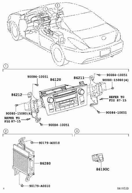 Каталог автозапчастей toyota