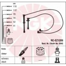 5945 NGK Комплект проводов зажигания