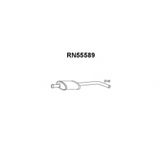RN55589 VENEPORTE Средний глушитель выхлопных газов