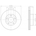 8DD 355 104-411 HELLA Тормозной диск