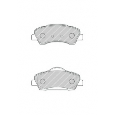 FDB4491 FERODO Комплект тормозных колодок, дисковый тормоз