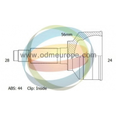 12-010436 ODM-MULTIPARTS Шарнирный комплект, приводной вал