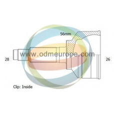 12-050483 ODM-MULTIPARTS Шарнирный комплект, приводной вал