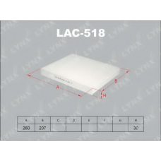 LAC-518 LYNX Cалонный фильтр