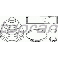 500 588 TOPRAN Комплект пылника, приводной вал