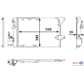 8FC 351 301-241 HELLA Конденсатор, кондиционер