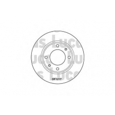 DF1217 TRW Тормозной диск