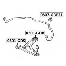 0301-GDS ASVA Подвеска, рычаг независимой подвески колеса