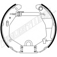 6477 TRUSTING Комплект тормозных колодок