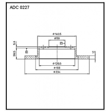 ADC 0227 Allied Nippon Гидравлические цилиндры