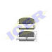 180236 ICER Комплект тормозных колодок, дисковый тормоз