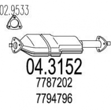 04.3152 MTS Катализатор