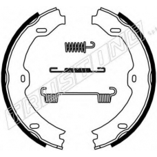 052.130K TRUSTING Комплект тормозных колодок, стояночная тормозная с