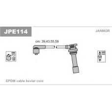 JPE114 JANMOR Комплект проводов зажигания
