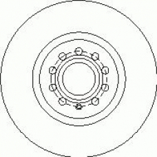 6972 10 KAWE Тормозной диск