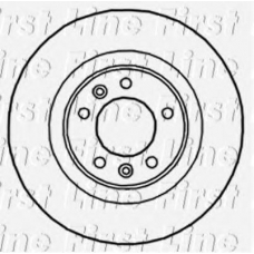 FBD1751 FIRST LINE Тормозной диск