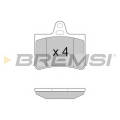 BP2938 BREMSI Комплект тормозных колодок, дисковый тормоз