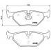 P 71 006 BREMBO Комплект тормозных колодок, дисковый тормоз