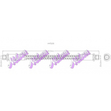 H4528 Brovex-Nelson Тормозной шланг