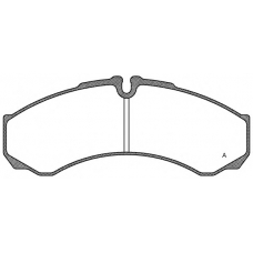 BPA0651.10 OPEN PARTS Комплект тормозных колодок, дисковый тормоз