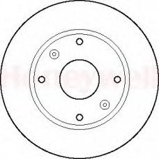 561409B BENDIX Тормозной диск