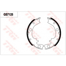 GS7125 TRW Комплект тормозных колодок