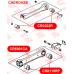 CR5901CA VTR Рычаг задней подвески, нижний