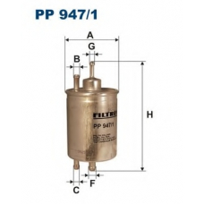 PP947/1 FILTRON Топливный фильтр