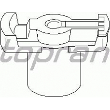 101 047 TOPRAN Бегунок распределителя зажигани