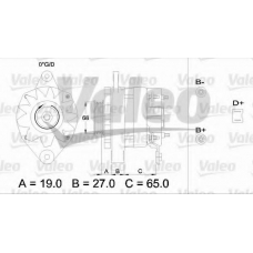 433420 VALEO Генератор