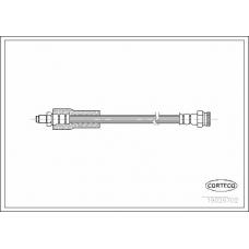 19026702 CORTECO Тормозной шланг