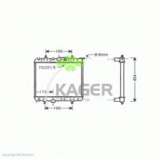 31-0871 KAGER Радиатор, охлаждение двигателя
