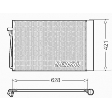 DCN05018 DENSO Конденсатор, кондиционер