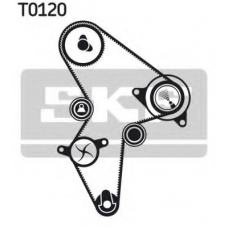 VKMA 03121 SKF Комплект ремня грм