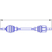 12511 SERCORE Приводной вал