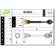 AU403 SERA Приводной вал