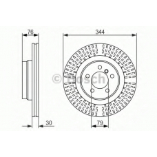 0 986 479 489 BOSCH Тормозной диск