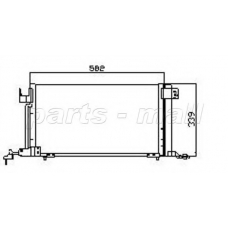 PXNCX-052L Parts mall Конденсатор, кондиционер