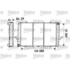 731477 VALEO Радиатор, охлаждение двигателя